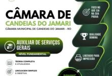 Apostila Profissional para Auxiliar de Serviços Gerais – Candeias do Jamari RO 2026