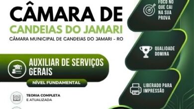 Apostila Profissional para Auxiliar de Serviços Gerais – Candeias do Jamari RO 2026