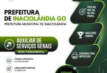 Apostila Profissional para Auxiliar de Serviços Gerais – Inaciolândia GO 2026 Apostila Profissional para Auxiliar de Serviços Gerais – Inaciolândia GO 2026