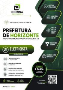 Apostila Profissional para Eletricista em Horizonte-CE: Formação 2026