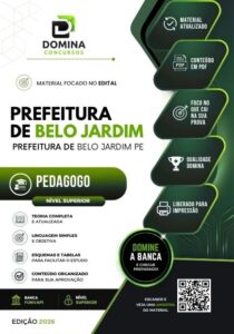 Apostila Profissional para Pedagogos: Belo Jardim-PE 2026 – Conteúdos e Diretrizes