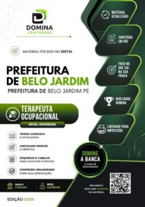 Apostila Profissional para Terapeutas Ocupacionais – Belo Jardim, PE 2026