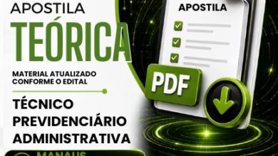 Apostila Técnica Previdenciária Administrativa MANAUSPREV AM: Guia 2026 Apostila Técnica Previdenciária Administrativa MANAUSPREV AM: Guia 2026