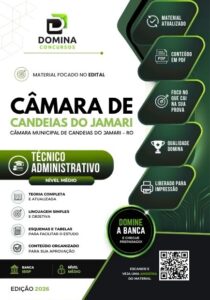 Apostila Técnico Administrativo – Leves Candeias do Jamari RO 2026: Conteúdo Completo