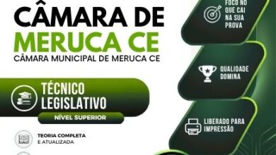 Apostila Técnico Legislativo 2026 – Câmara Municipal de Meruoca, CE Apostila Técnico Legislativo 2026 – Câmara Municipal de Meruoca, CE