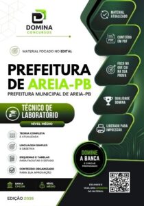 Apostila Técnico de Laboratório Areia PB: Guia Profissional 2026