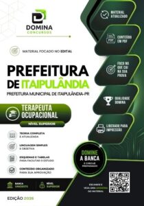 Apostila Terapeuta Ocupacional Itaipulândia PR: Guia Completo 2026