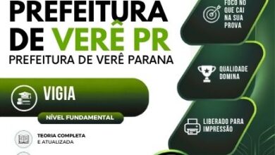 Apostila Vigia Verê PR 2026: Prepare-se para seu concurso com eficácia! Apostila Vigia Verê PR 2026: Prepare-se para seu concurso com eficácia!
