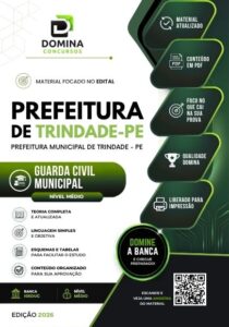 Apostila da Guarda Civil Municipal de Trindade PE – Preparação 2026