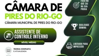 Apostila de Assistente de Controle Interno – Câmara Municipal de Pires do Rio GO 2026 Apostila de Assistente de Controle Interno – Câmara Municipal de Pires do Rio GO 2026