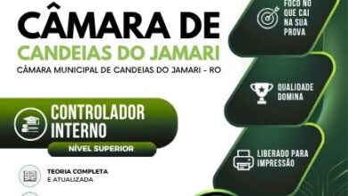 Apostila de Controle Interno para Candeias do Jamari – RO, 2026