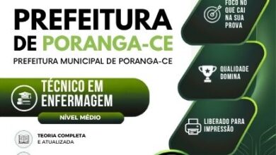Apostila de Formação Profissional em Enfermagem – Poranga CE 2026