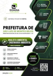Apostila de Formação para Analista Ambiental em Engenharia – São Luís Montes Belos 2026