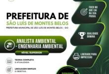 Apostila de Formação para Analista Ambiental em Engenharia – São Luís Montes Belos 2026