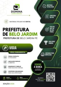 Apostila de Preparação para Vigia em Belo Jardim PE – Edição 2026