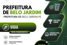Apostila de Preparação para Vigia em Belo Jardim PE – Edição 2026 Apostila de Preparação para Vigia em Belo Jardim PE – Edição 2026