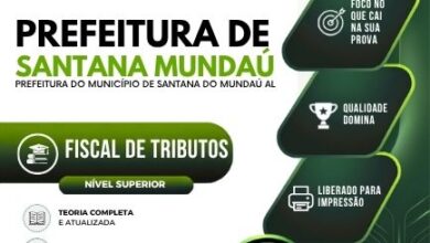 Apostila de Tributos Fiscais para Santana do Mundaú – AL 2026