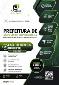 Apostila de Tributos Municipais: Guia Fiscal de São Luís Montes Belos – 2026