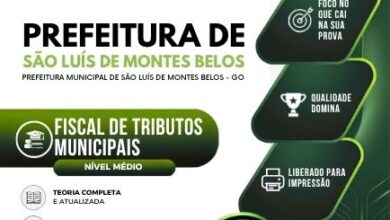 Apostila de Tributos Municipais: Guia Fiscal de São Luís Montes Belos – 2026 Apostila de Tributos Municipais: Guia Fiscal de São Luís Montes Belos – 2026