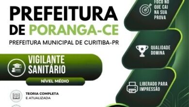 Apostila de Vigilante Sanitário: Guia Completo Para Poranga CE – 2026