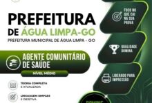 Apostila do Agente Comunitário de Saúde – Água Limpa GO 2026: Guia Completo Apostila do Agente Comunitário de Saúde – Água Limpa GO 2026: Guia Completo