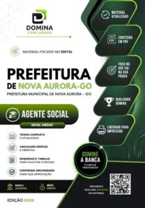Apostila do Agente Social – Nova Aurora, GO: Preparação para 2026