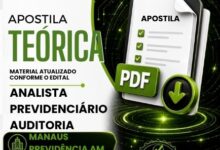 Apostila do Analista Previdenciário: Auditoria MANAUSPREV AM 2026 Apostila do Analista Previdenciário: Auditoria MANAUSPREV AM 2026