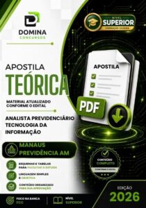 Apostila do Analista Previdenciário em Tecnologia da Informação – MANAUSPREV AM 2026