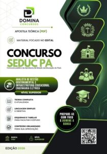 Apostila do Analista em Gestão Governamental: Infraestrutura em Engenharia Elétrica – SEDUC PA 2026