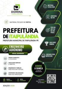 Apostila do Engenheiro Agrônomo de Itaipulândia PR: Guia Completo 2026