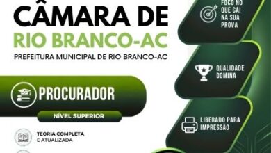 Apostila do Procurador: Câmara Municipal de Rio Branco – Preparação 2026