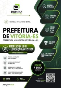 Apostila do Professor de Educação Artística: Vitória – ES 2026