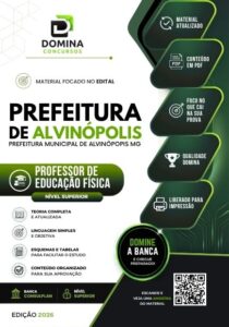 Apostila do Professor de Educação Física de Alvinópolis MG 2026: Descubra Novidades!