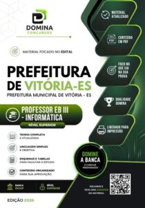 Apostila do Professor de Informática – Vitória ES 2026: Guia Completo para Educadores