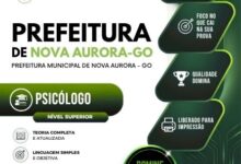 Apostila do Psicólogo: Orientações e Recursos para Nova Aurora – GO 2026