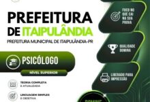 Apostila do Psicólogo de Itaipulândia PR: Conteúdo Completo 2026 Apostila do Psicólogo de Itaipulândia PR: Conteúdo Completo 2026