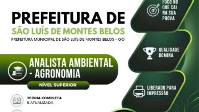 Apostila para Analista Ambiental em Agronomia – São Luís Montes Belos/GO 2026