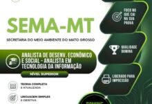Apostila para Analista Econômico-Social em Tecnologia da Informação – SEMA MT 2026 Apostila para Analista Econômico-Social em Tecnologia da Informação – SEMA MT 2026