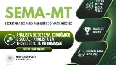 Apostila para Analista Econômico-Social em Tecnologia da Informação – SEMA MT 2026