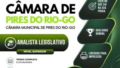 Apostila para Analista Legislativo da Câmara de Pires do Rio – GO 2026