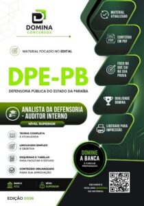 Apostila para Analista da Defensoria Pública do Estado da Paraíba: Auditor Interno 2026