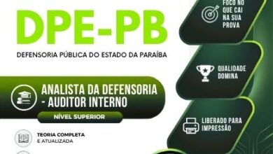 Apostila para Analista da Defensoria Pública do Estado da Paraíba: Auditor Interno 2026