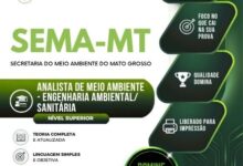 Apostila para Analista de Meio Ambiente – Engenharia Ambiental SEMA MT 2026 Apostila para Analista de Meio Ambiente – Engenharia Ambiental SEMA MT 2026