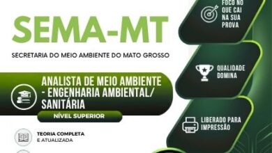 Apostila para Analista de Meio Ambiente – Engenharia Ambiental SEMA MT 2026 Apostila para Analista de Meio Ambiente – Engenharia Ambiental SEMA MT 2026