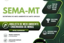 Apostila para Analista de Meio Ambiente – Engenharia de Minas SEMA MT 2026 Apostila para Analista de Meio Ambiente – Engenharia de Minas SEMA MT 2026