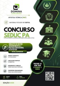 Apostila para Analista em Gestão Governamental: Política Educacional e Estatística SEDUC PA 2026