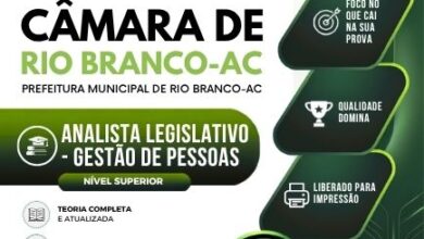 Apostila para Analista em Gestão de Pessoas – Câmara de Rio Branco AC 2026 Apostila para Analista em Gestão de Pessoas – Câmara de Rio Branco AC 2026