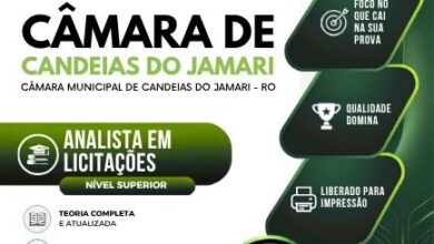 Apostila para Analista em Licitações: Candeias do Jamari – RO 2026