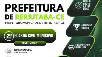 Apostila para Concurso da Guarda Municipal de Reriutaba – CE 2026: Guia Completo