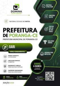 Apostila para Gari em Poranga – CE: Preparação Completa para 2026